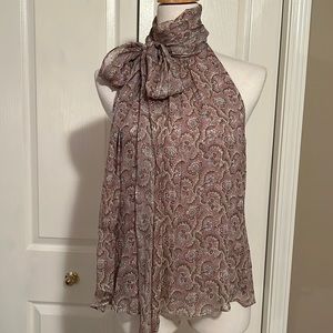Intermix womens silk blouse sz Large